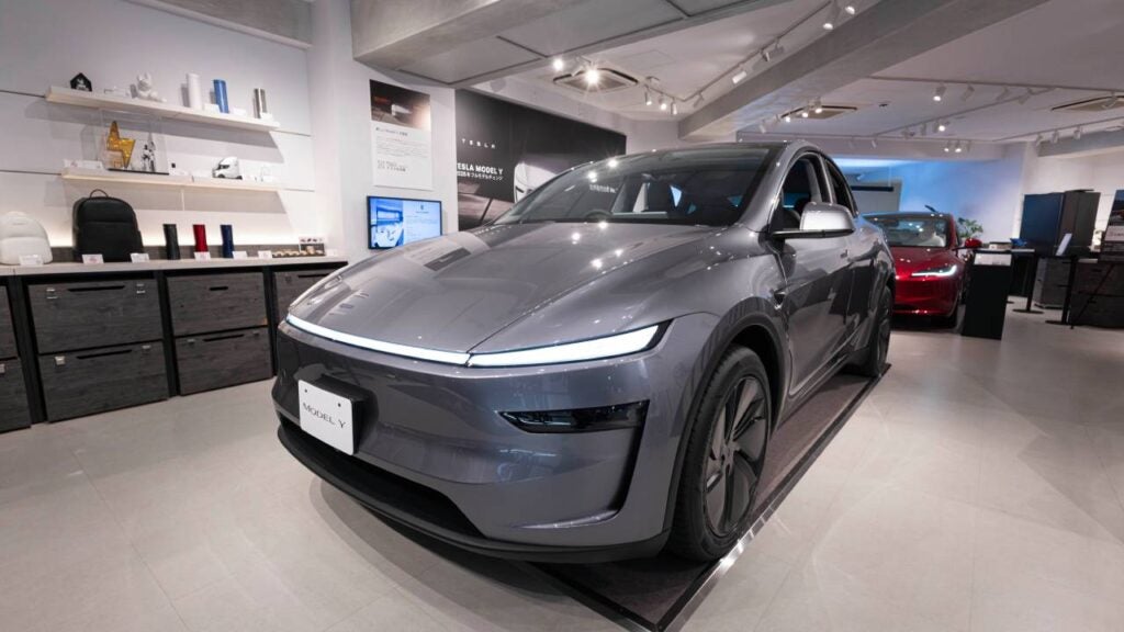 Tesla's new Model Y.